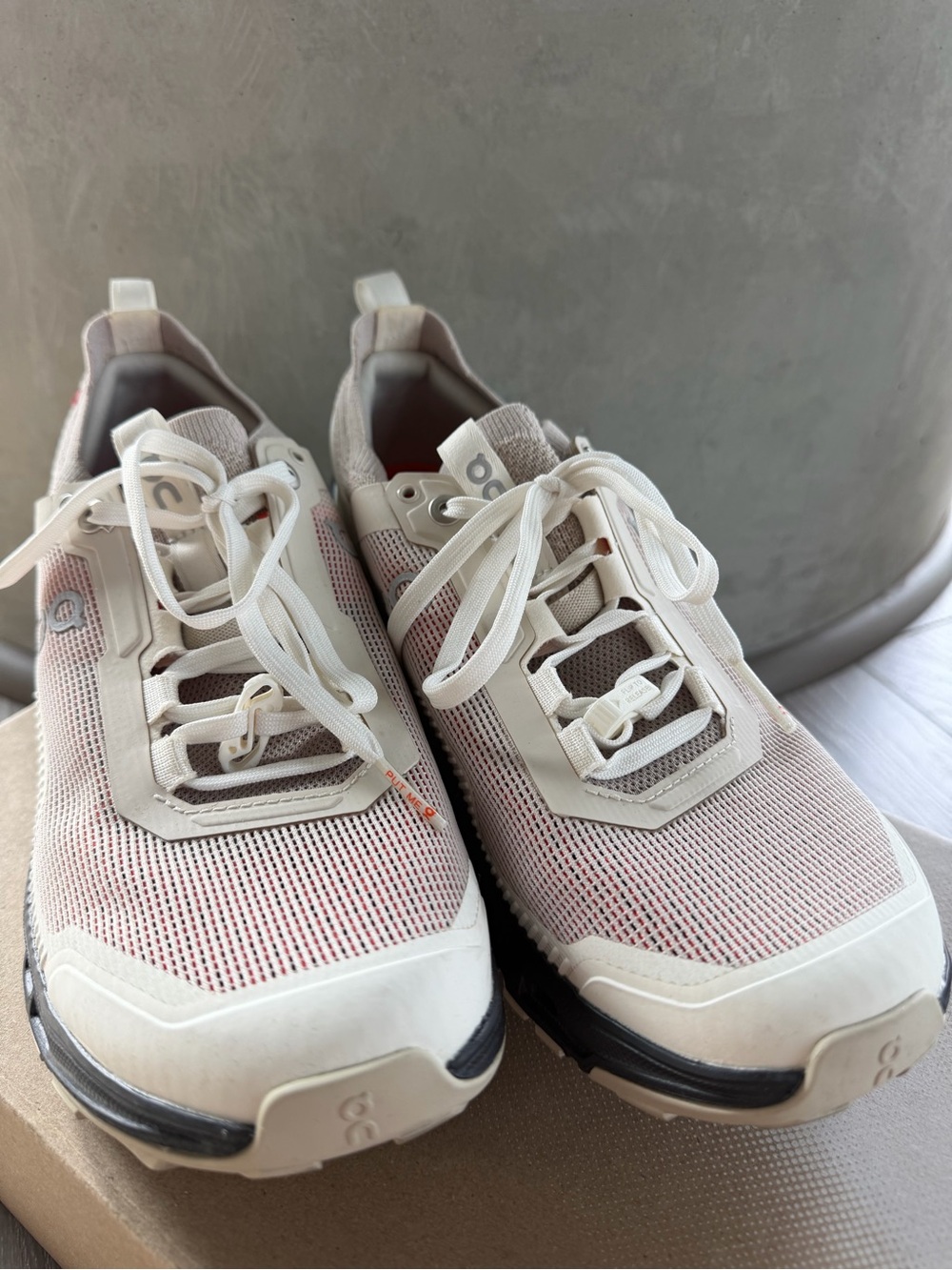 On Running Women Cloudultra 2 Sneakers in Black and Cream with Black Sole - Picture 4 of 8
